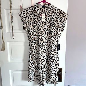 Express button-up dress